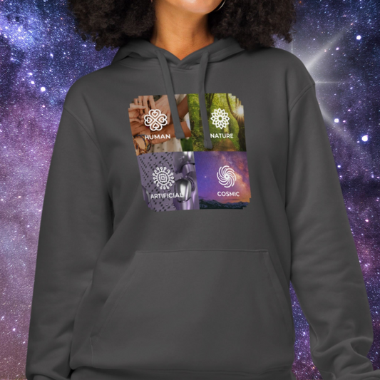 Four Intelligences Hoodie | Organic Cotton