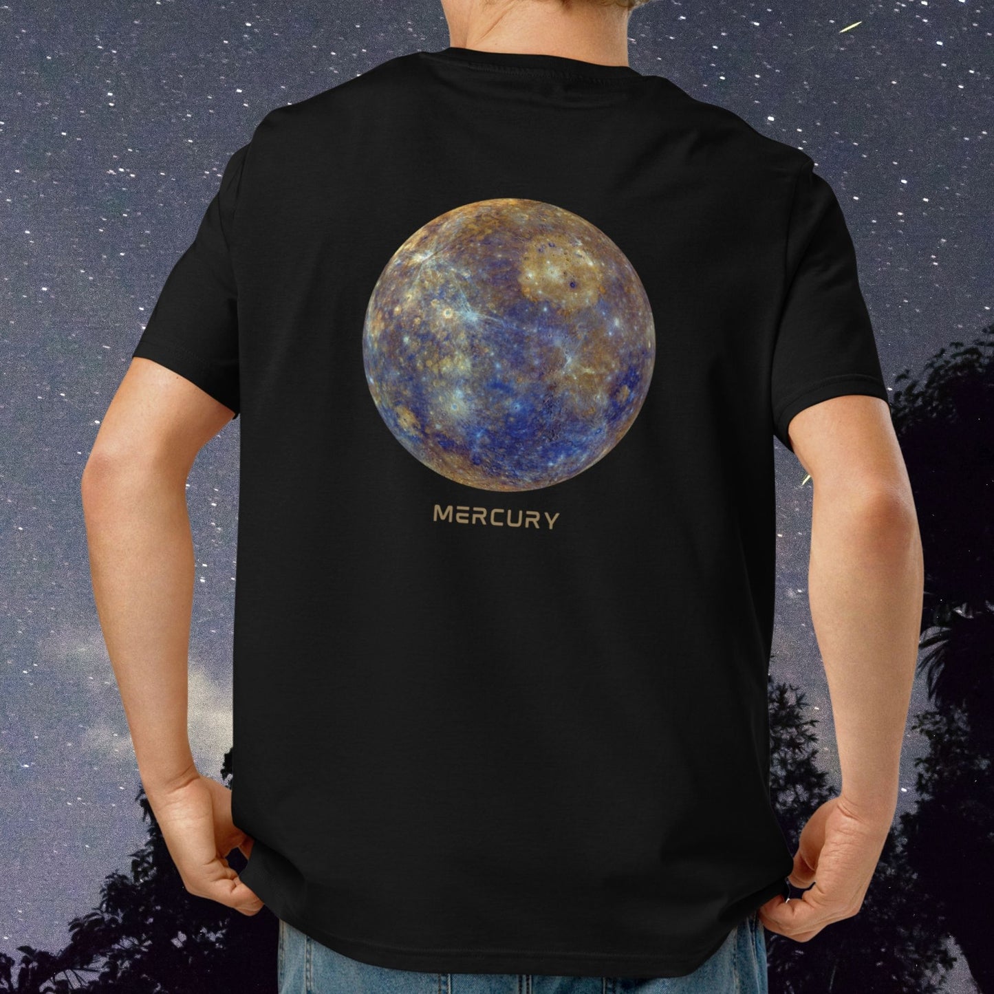 Mercury Rocky Planet T-Shirt | Organic Cotton