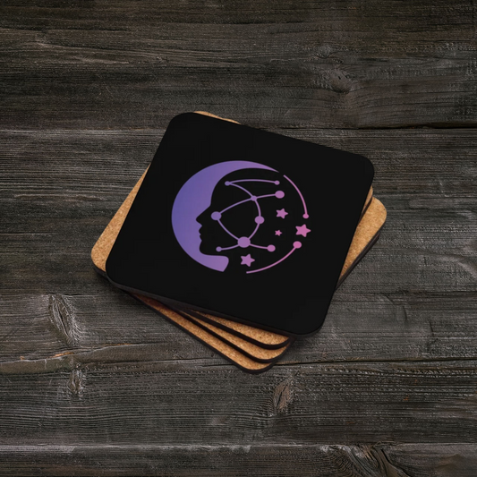 State of the World Forum Cork-Back Coaster