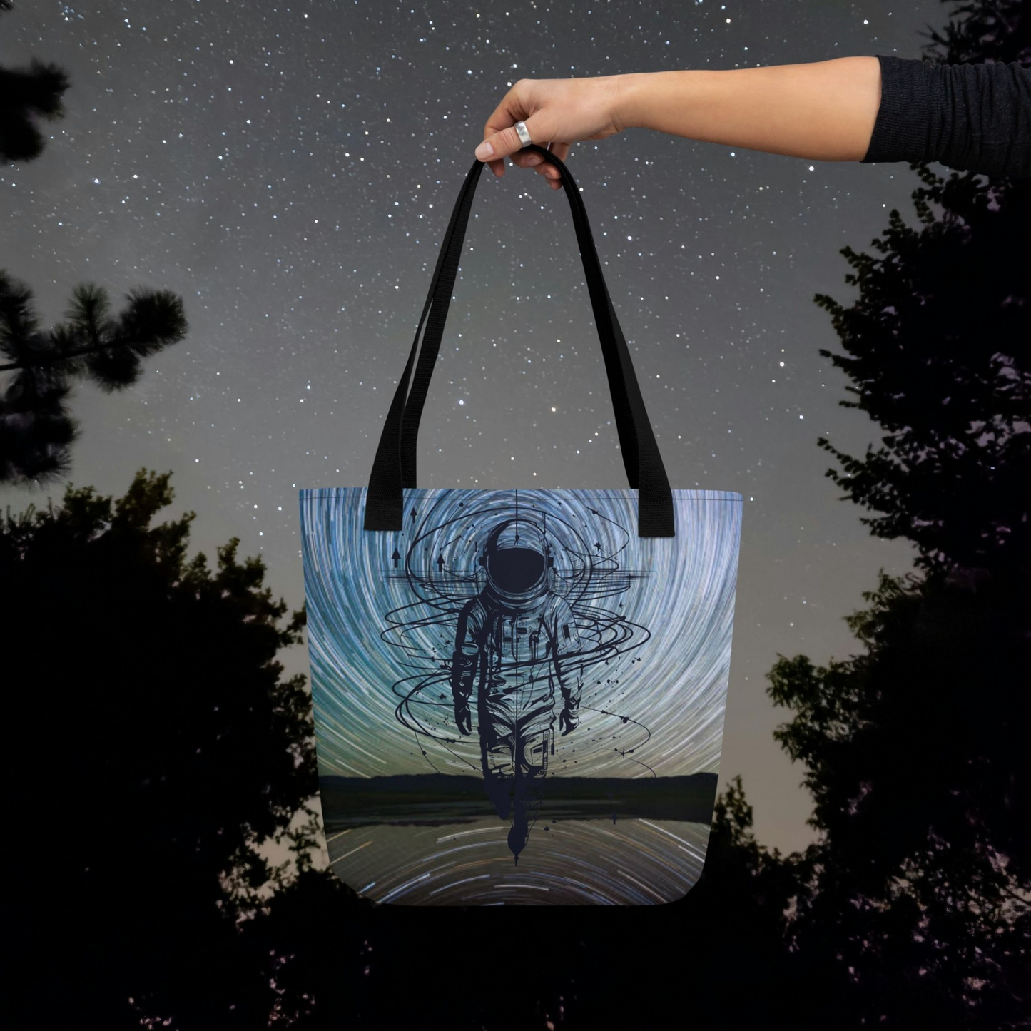 Space Explorer Tote Bag
