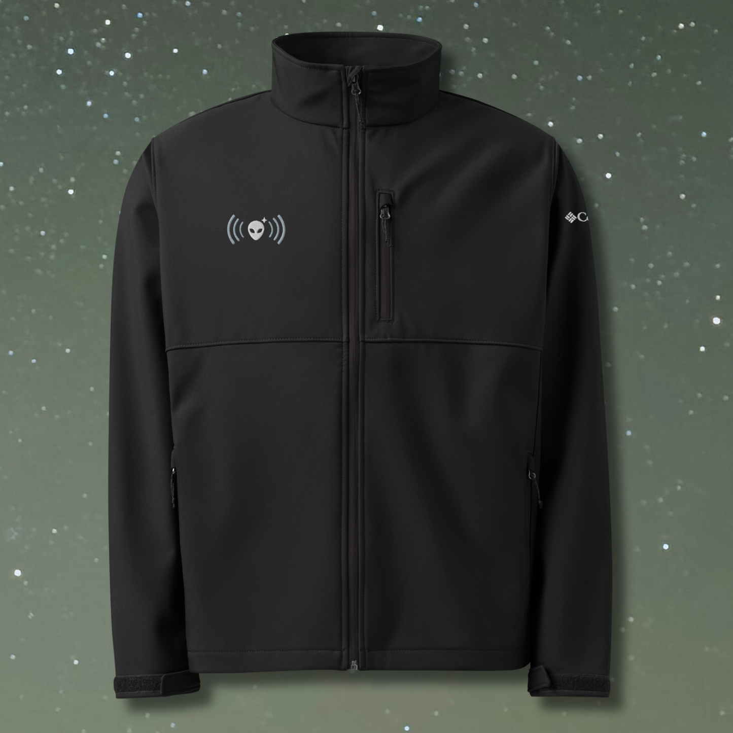 Alien Signal Soft Shell Jacket | Black