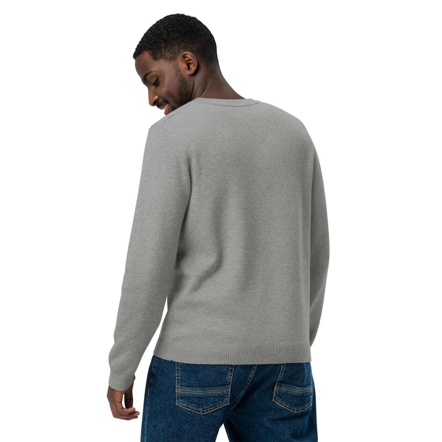 The Watchers Crewneck Sweater | Gray & Violet