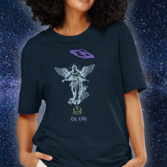 The Lady T-Shirt | Multi-Color Graphic | Organic Cotton