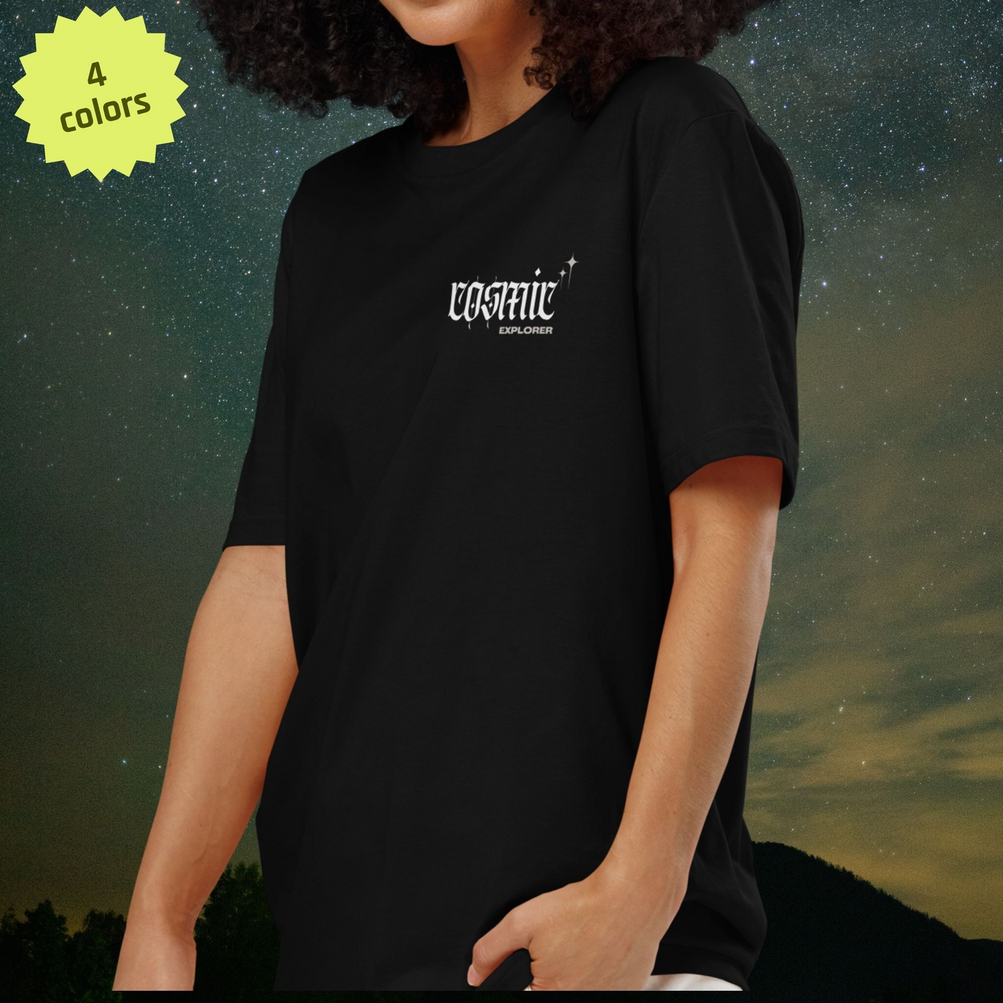 Cosmic Explorer T-Shirt | Organic Cotton