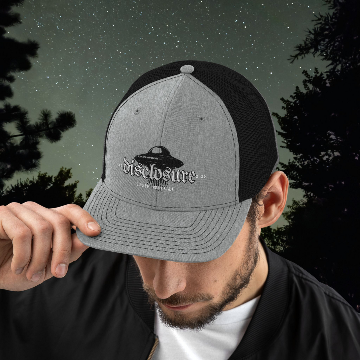 Disclosure Day Mesh Back Trucker Hat