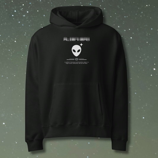 Heavyweight Alienhead Definition Hoodie