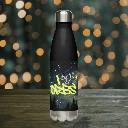 "I Love Orbs" Water Bottle