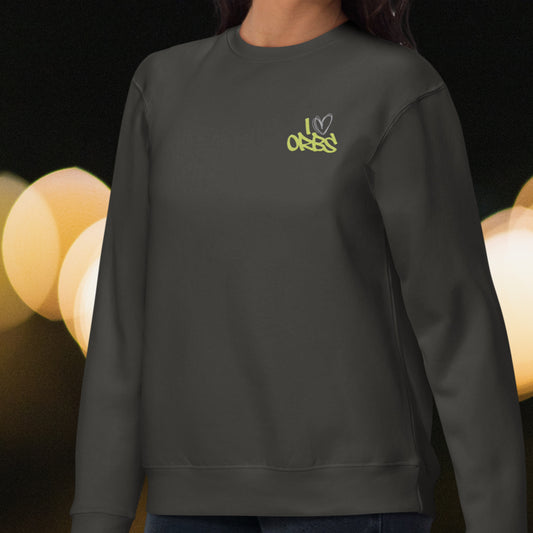 "I Love Orbs" Crewneck Sweatshirt