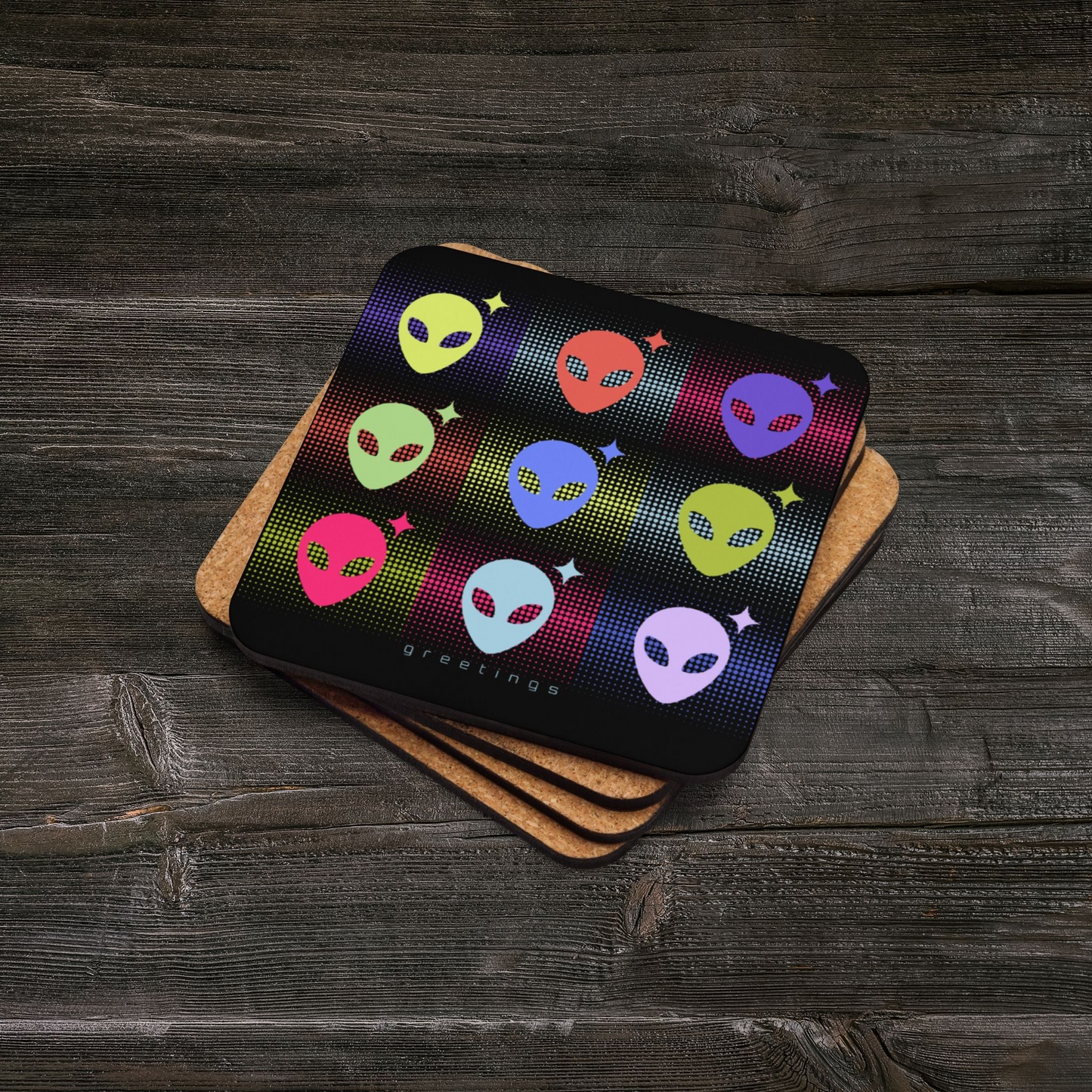 Alien Greetings Coaster