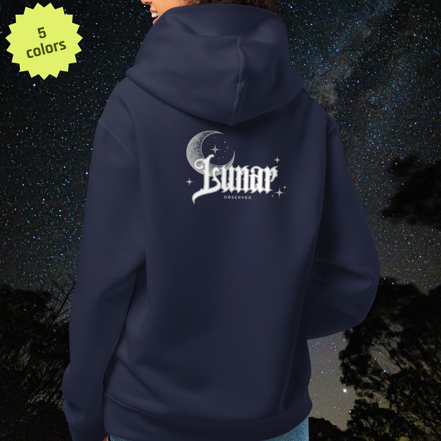 Oversized Heavyweight Lunar Observer Hoodie