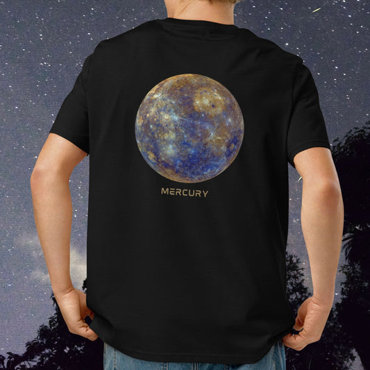 Mercury Rocky Planet T-Shirt | Organic Cotton