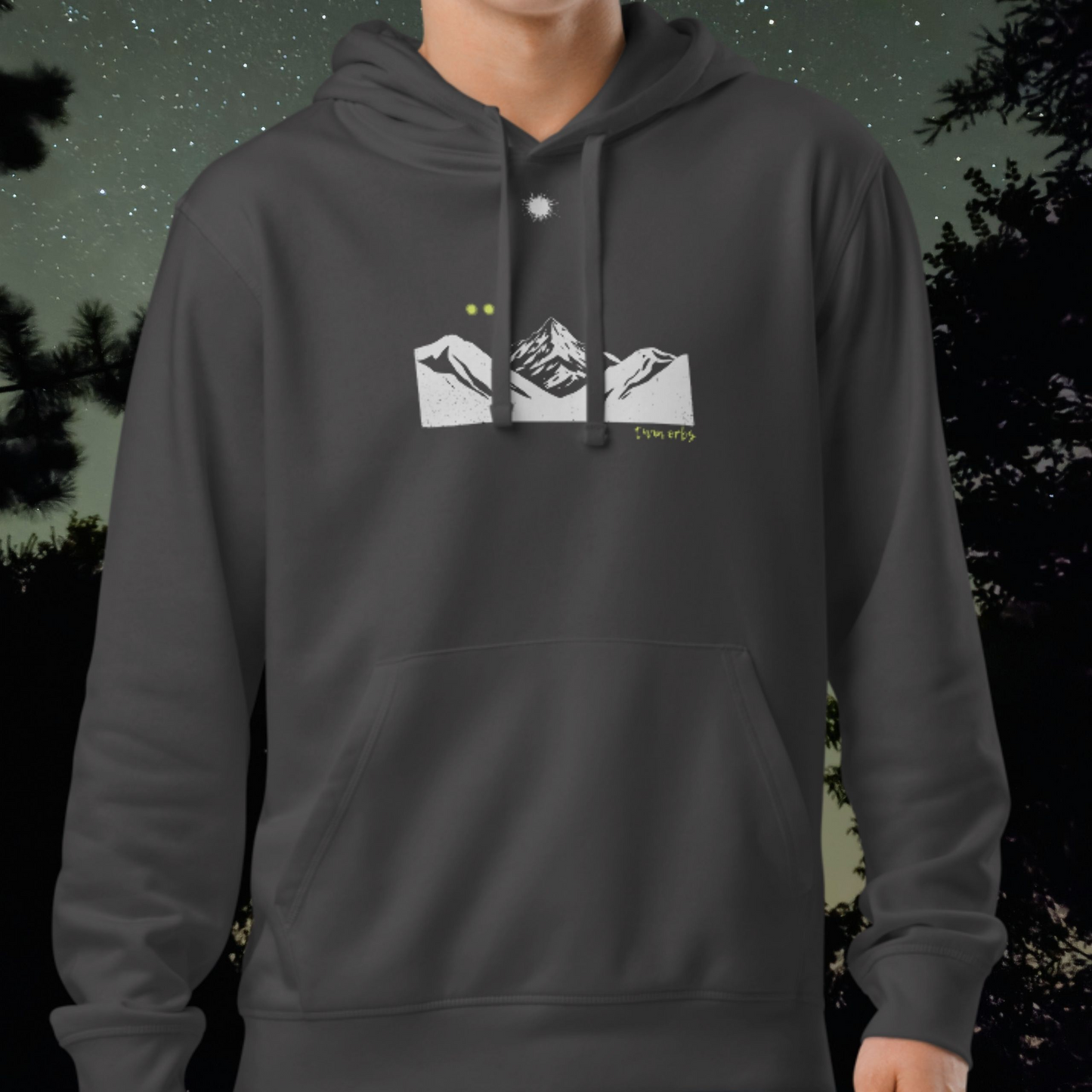 Orb Mountain Hoodie | Organic Cotton