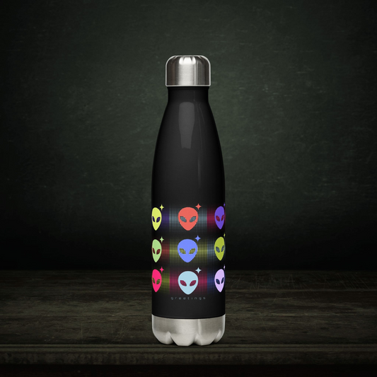 Alien Greetings Water Bottle