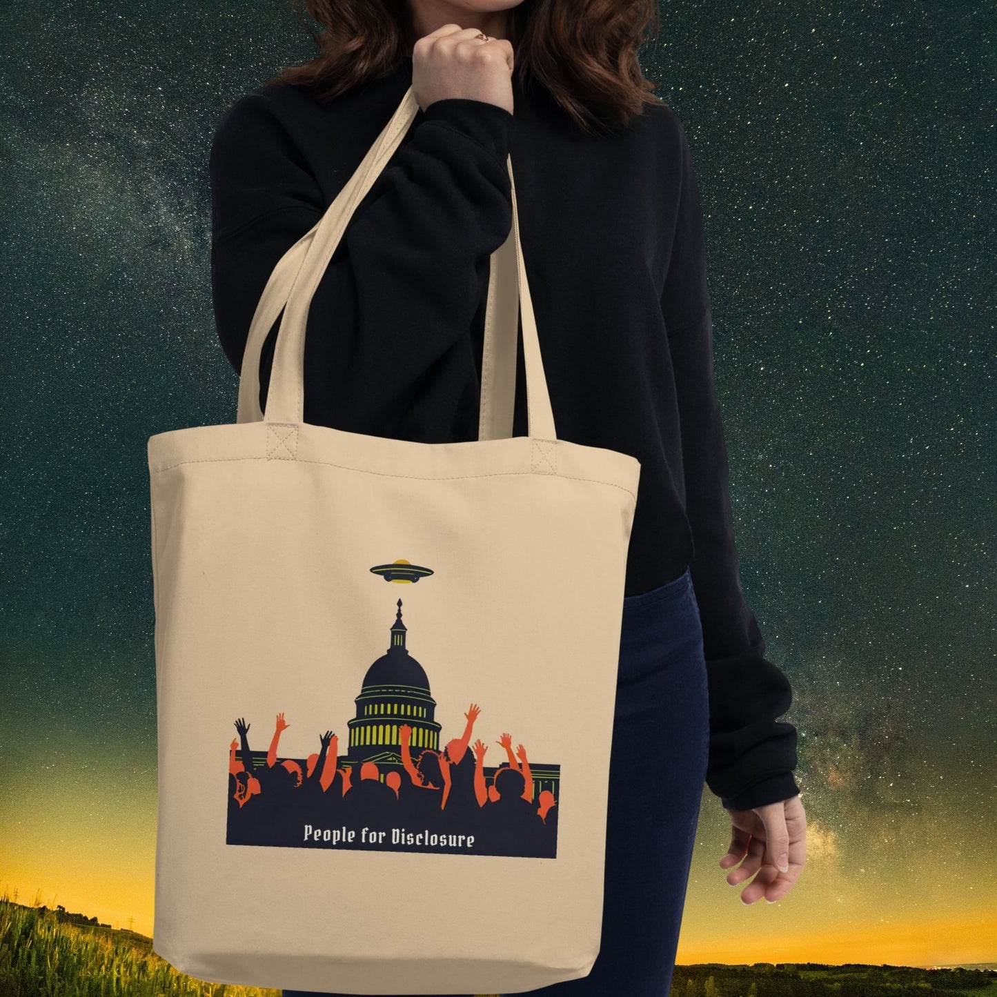 People for Disclosure Eco Tote Bag