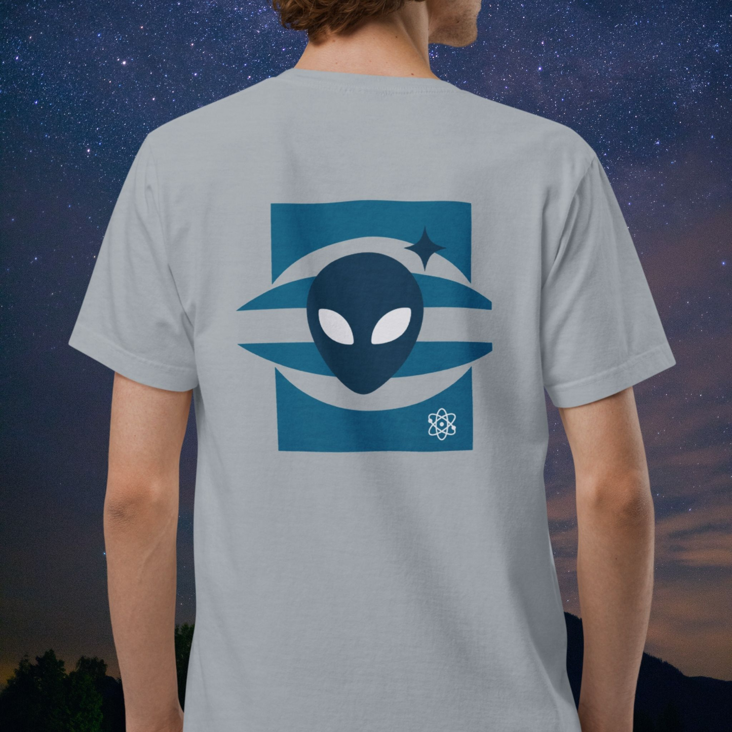UFO Explorer T-Shirt | Blue Graphic