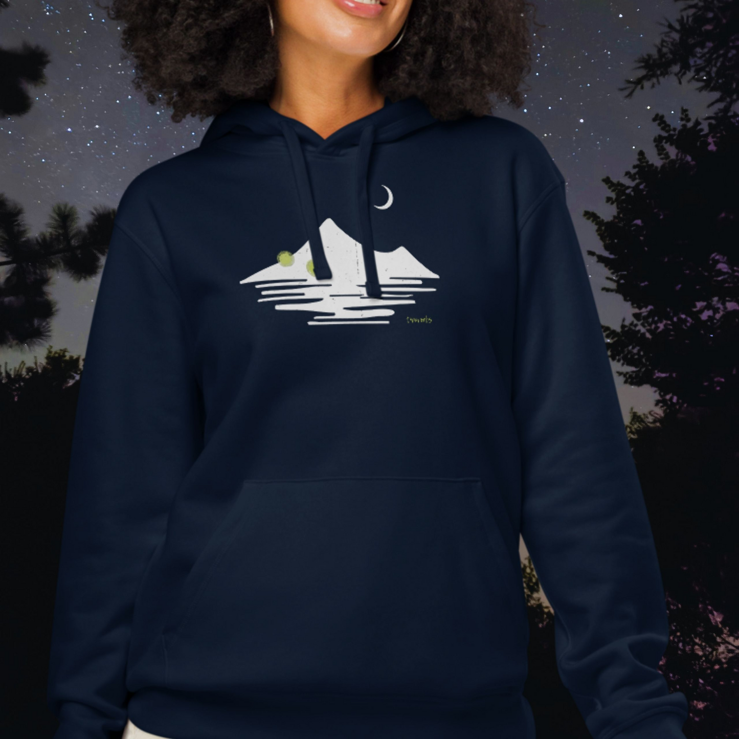 Orb Ocean Hoodie | Organic Cotton