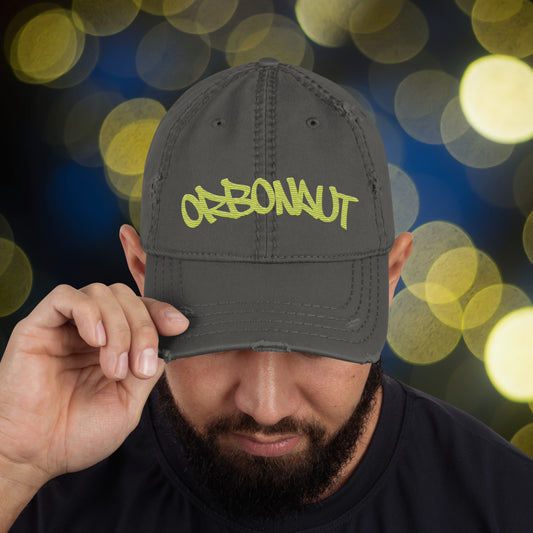 Orbonaut Distressed Dad Hat