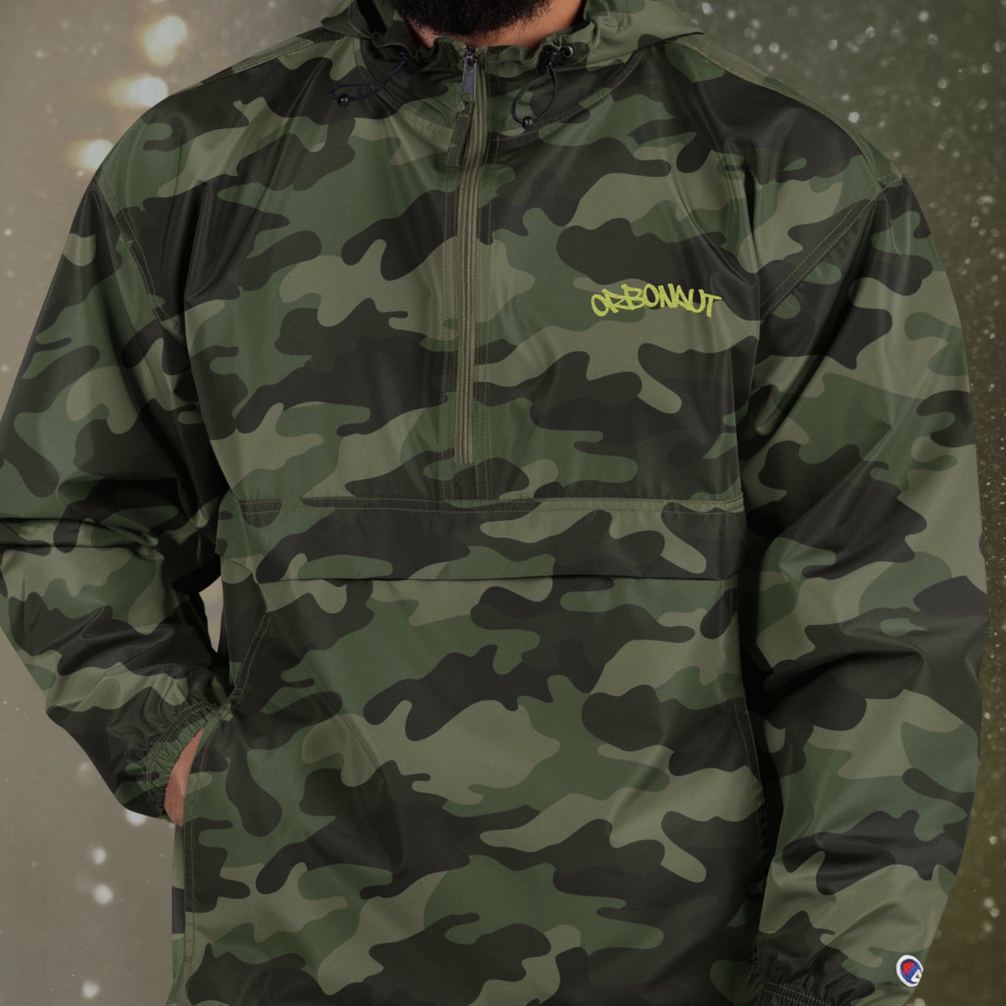 Orbonaut Camo Windbreaker
