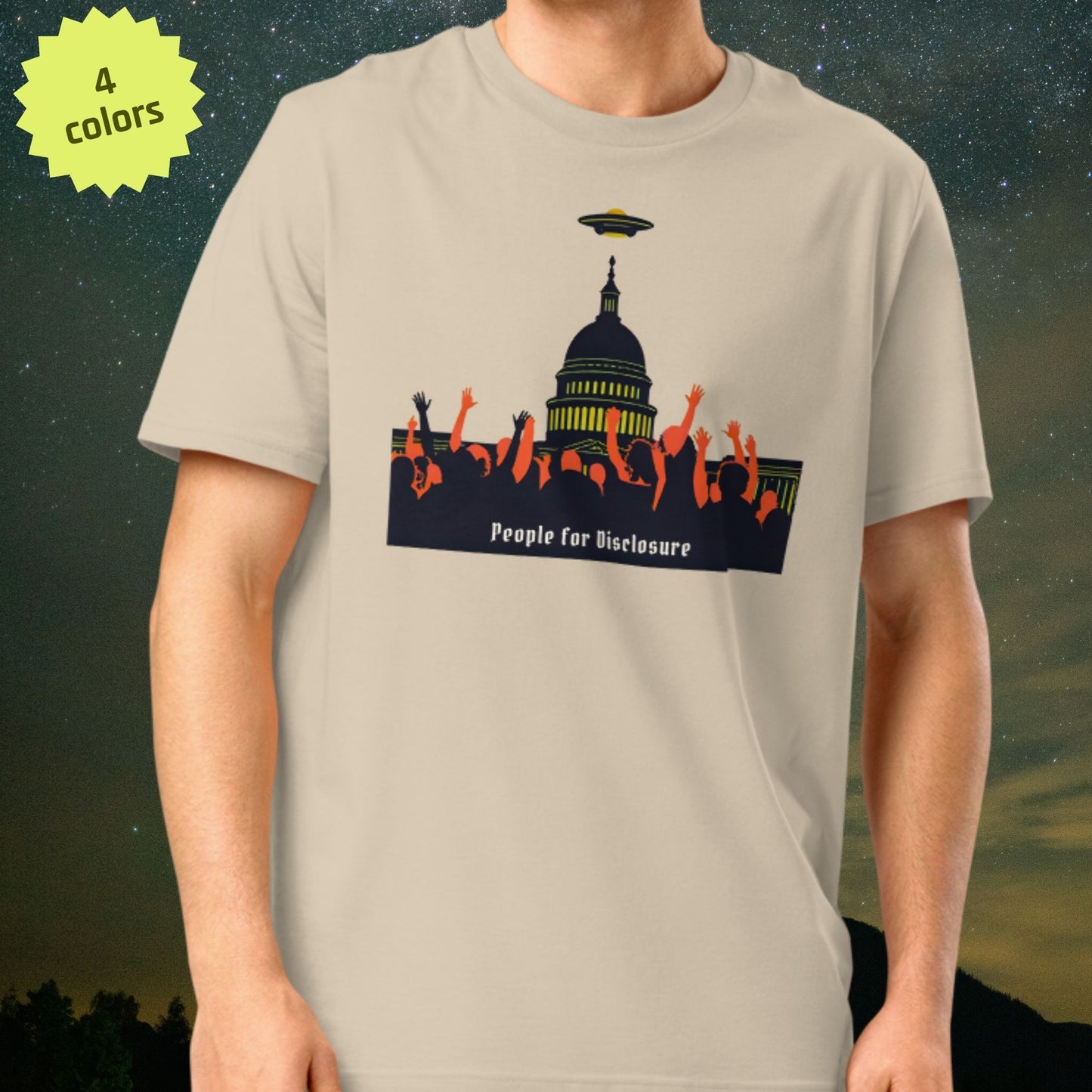 People for Disclosure T-Shirt | Organic Cotton