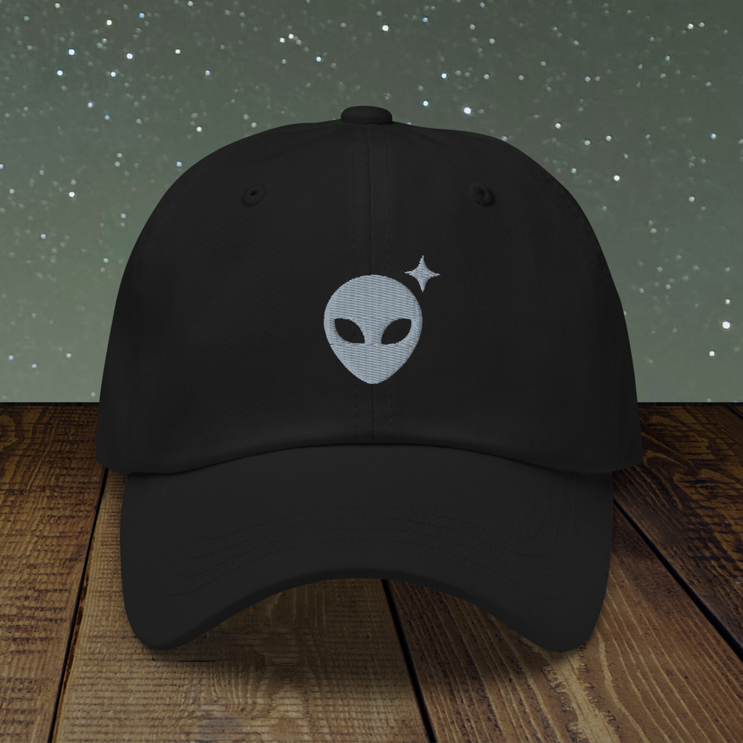 Alienhead Dad Hat | Space Gray Embroidery