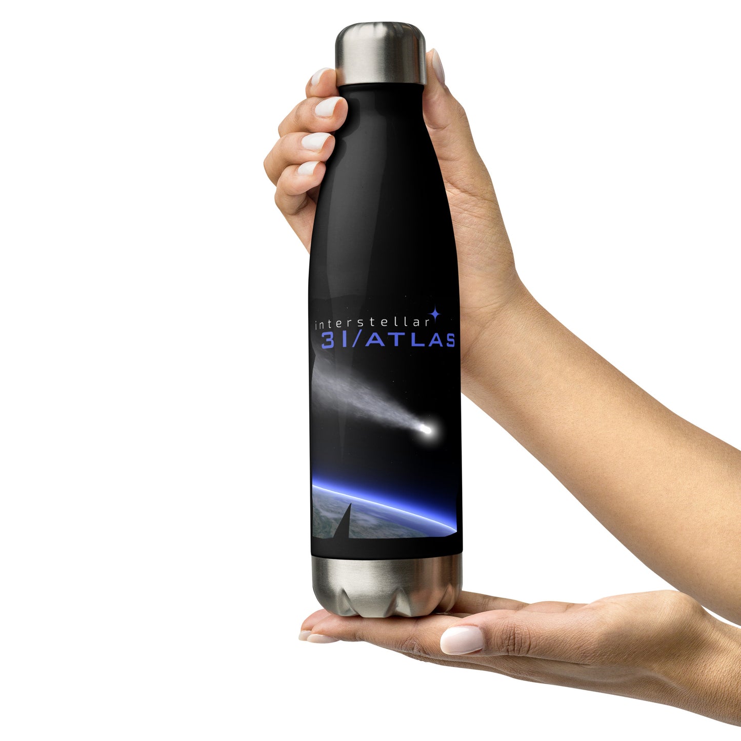 Interstellar 3/I ATLAS Stainless Steel Water Bottle