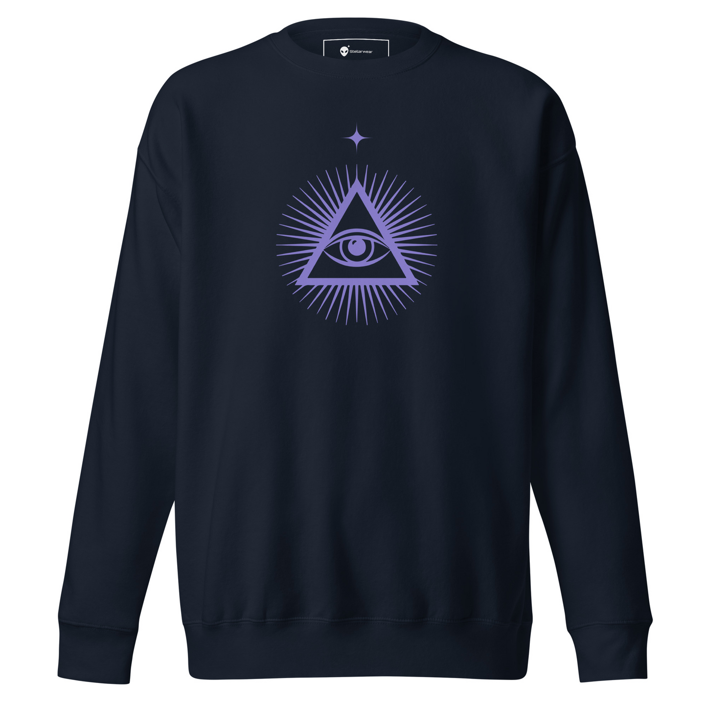 The Watchers Sweatshirt | Deep Space Blue & Lunar Lavender